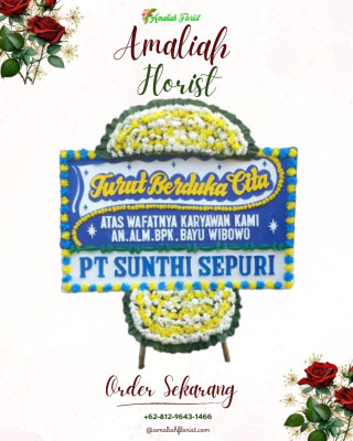 Papan Bunga Duka di Seredela