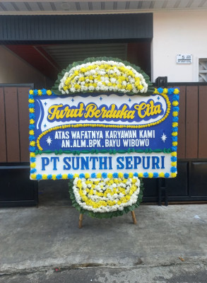 Papan Bunga Duka di Seredela