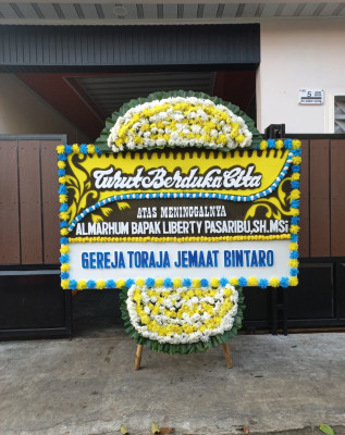 Papan Bunga Duka di Seredela
